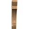 Ekena Millwork Imperial Slat Rough Sawn Bracket, Western Red Cedar, 4"W x 24"D x 24"H BKT04X24X24IMP06RWR - alternate 2